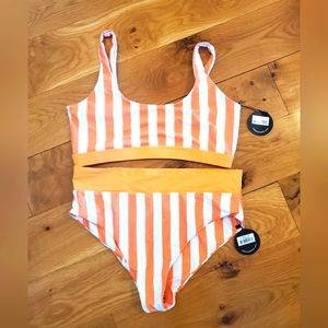 Infamous swim Gia swim top and ginger swim bottom